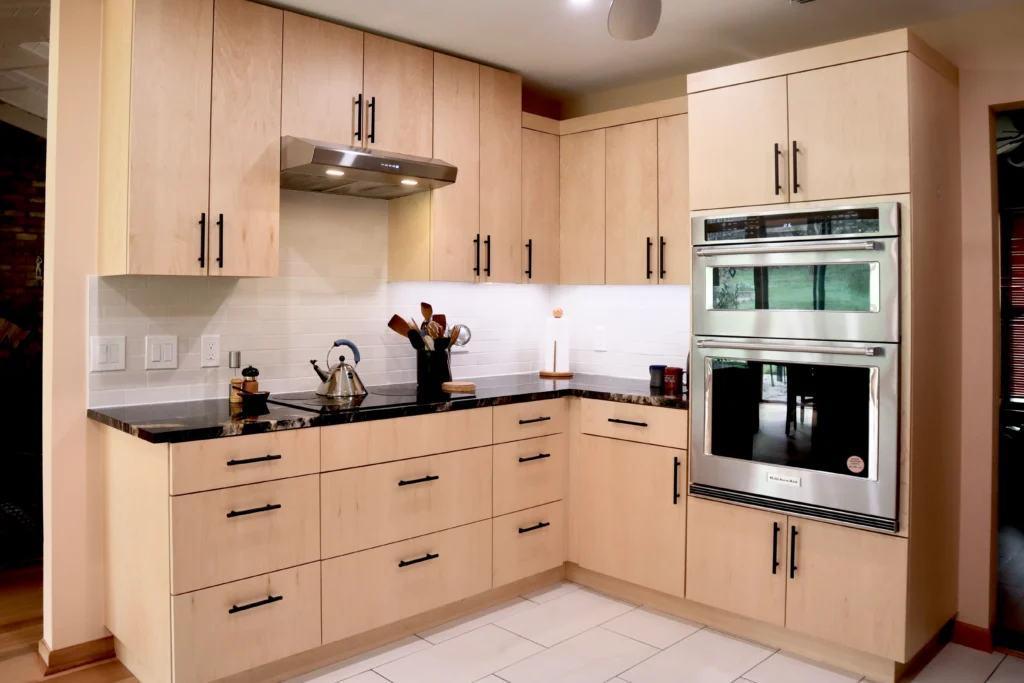 Custom cabinetry and sleek countertops in Austin kitchen renovation